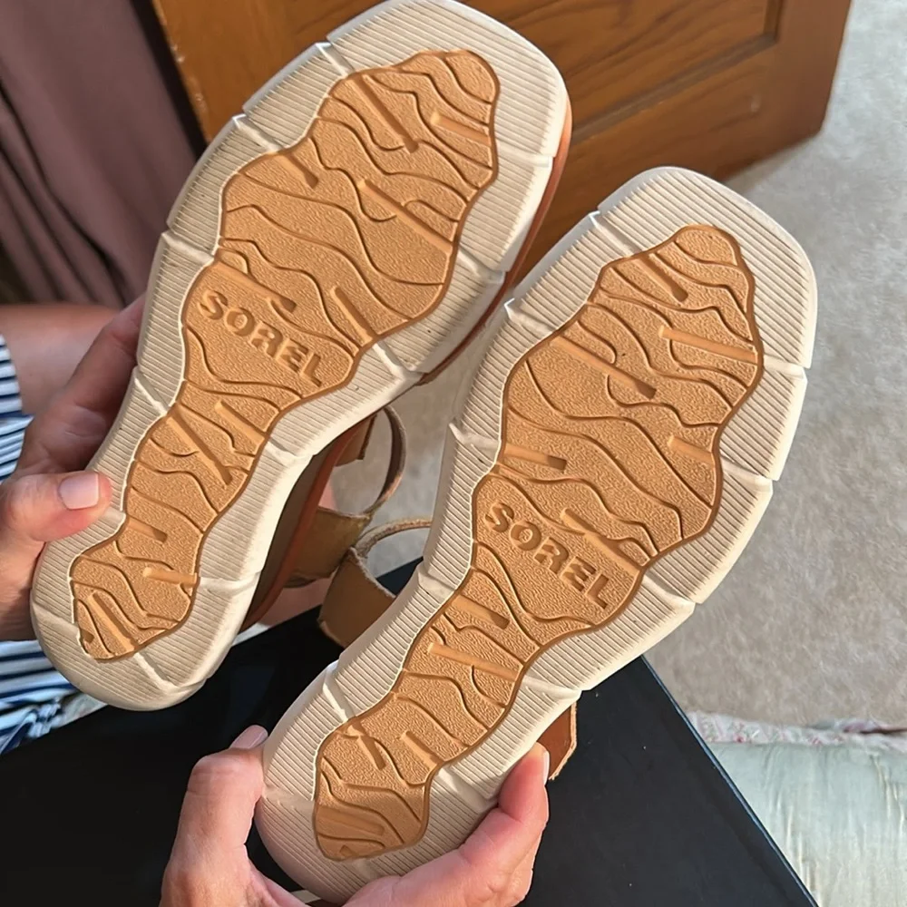Sorel Women's Tan Sandals - Picture 5 of 7